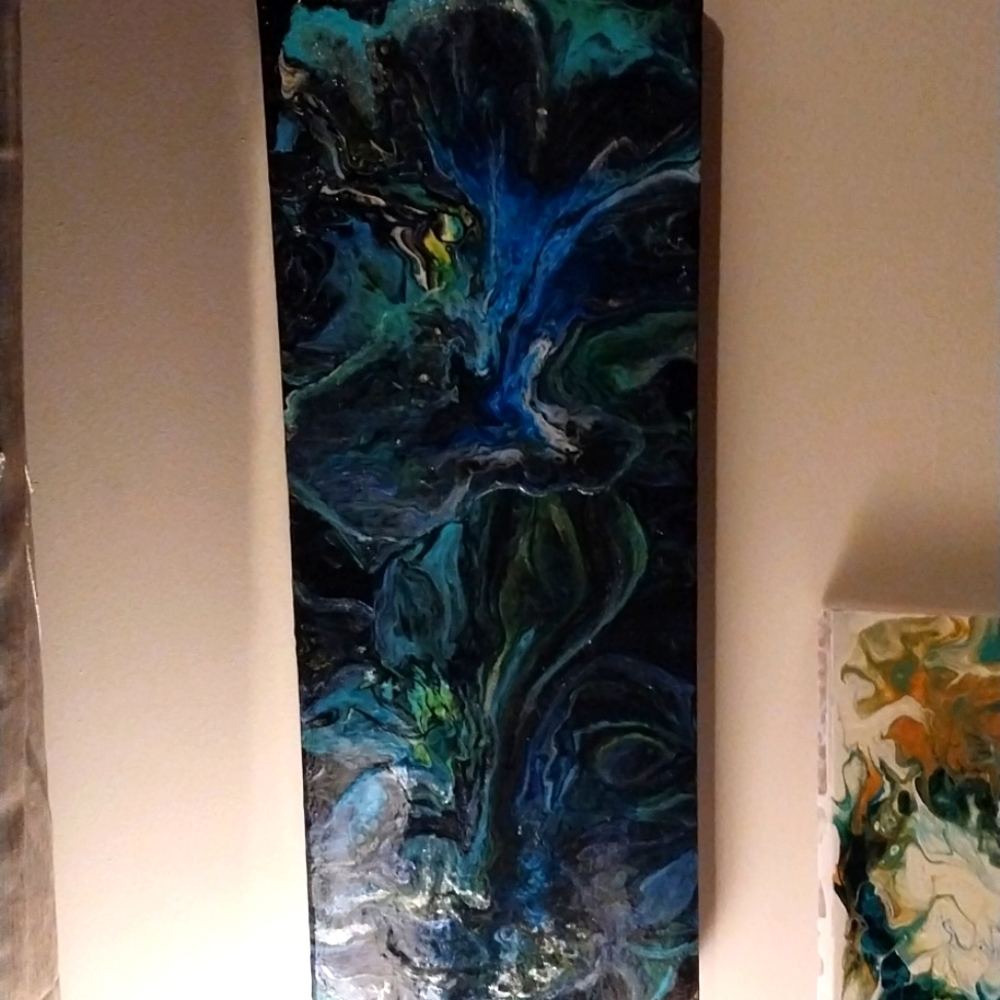 Acrylic dutch pour